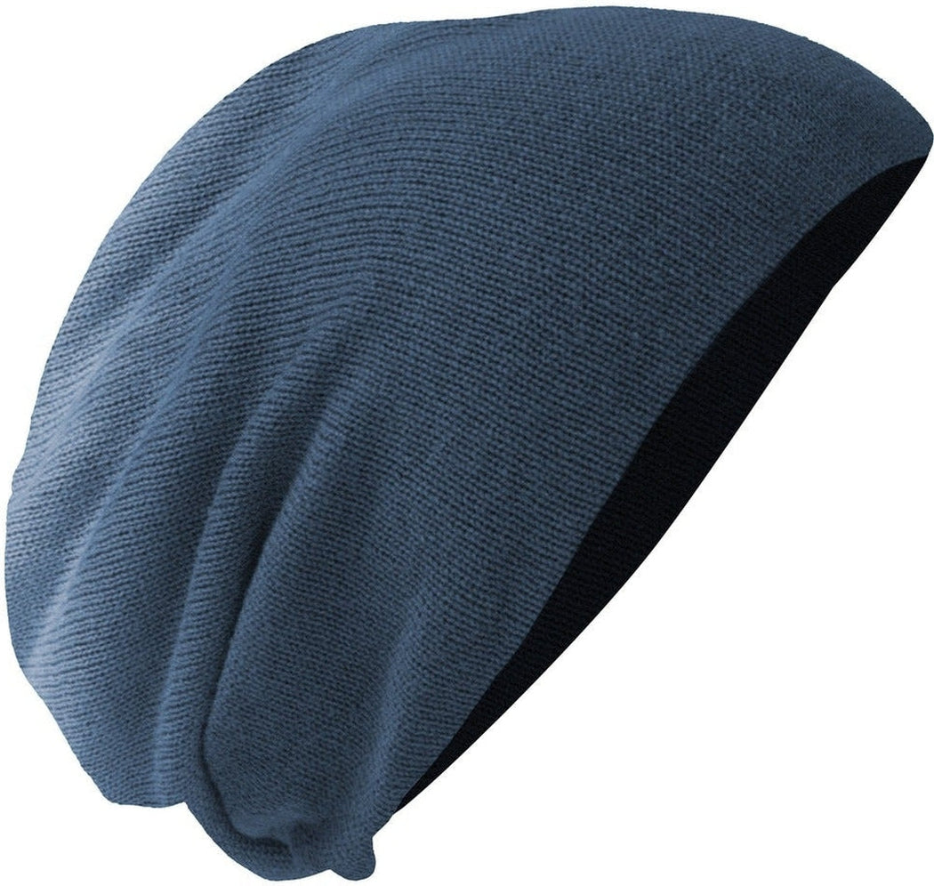 no-logo District Slouch Beanie-Regular-District-Navy Dip Dye-OSFA-Thread Logic