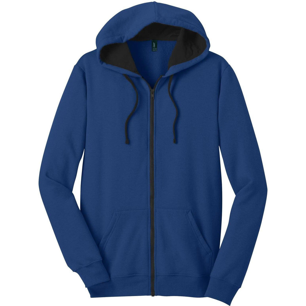 no-logo District The Concert Fleece Full-Zip Hoodie