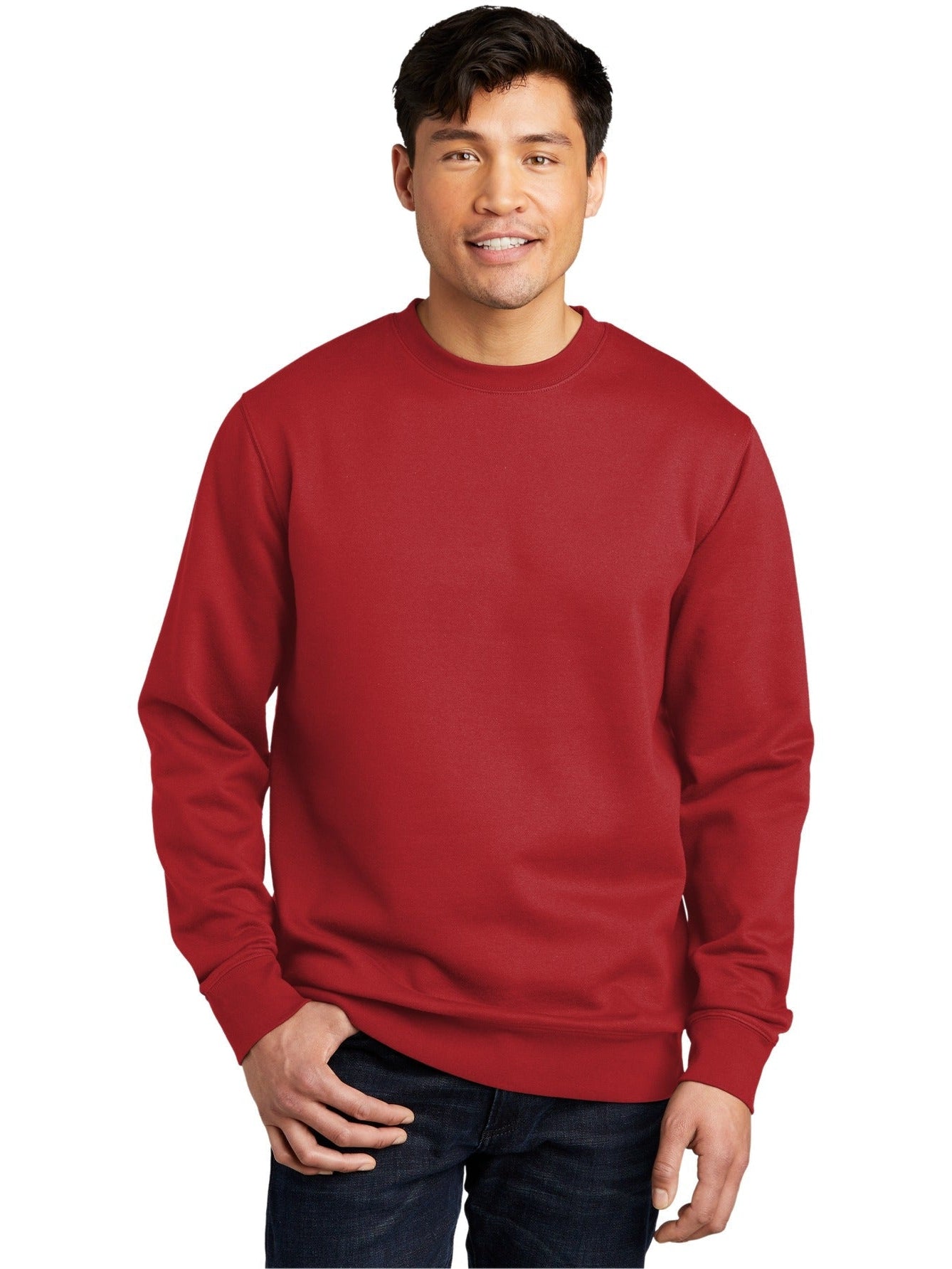 no-logo District V.I.T. Fleece Crew-Regular-District-Thread Logic