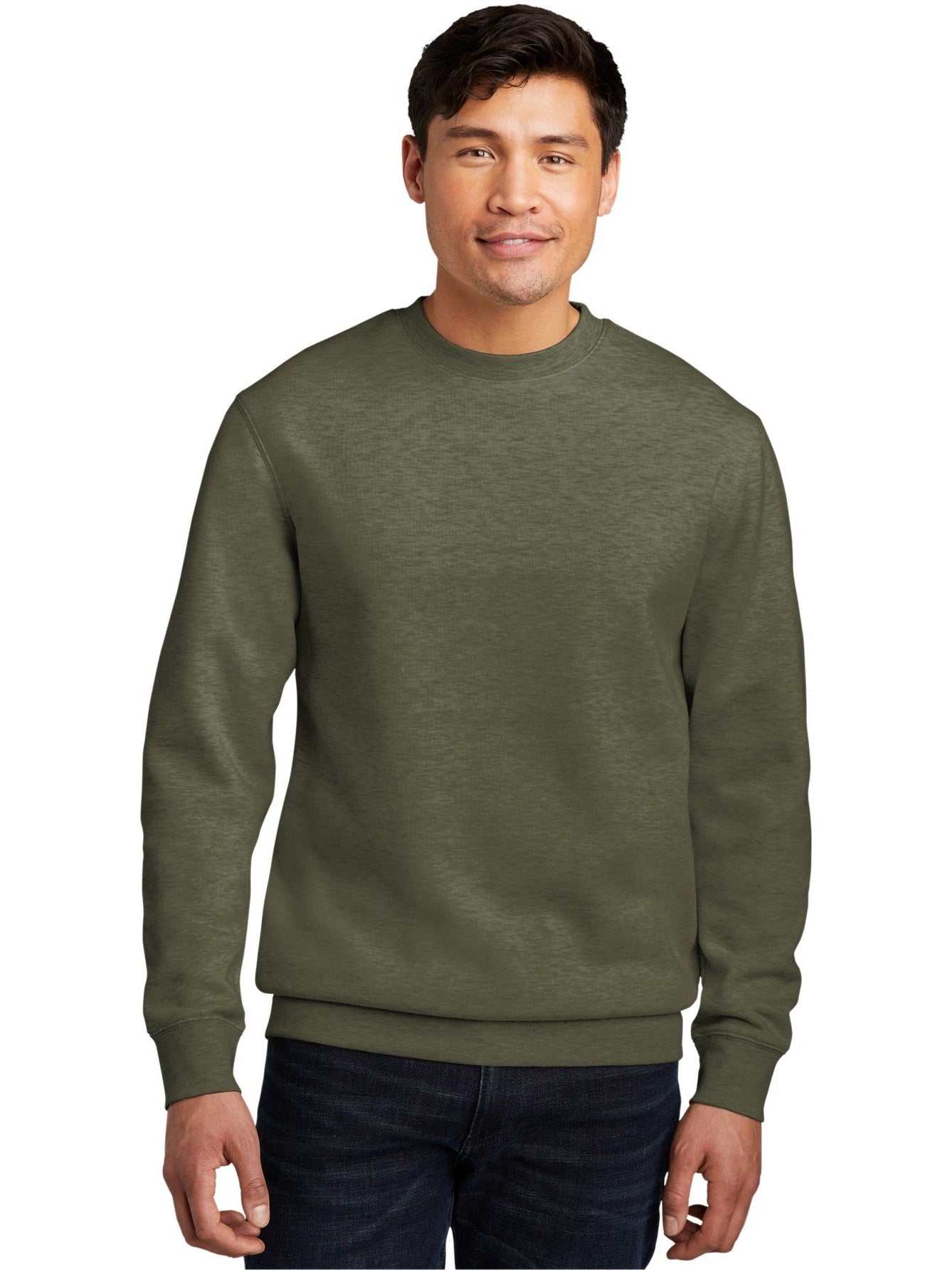 no-logo District V.I.T. Fleece Crew-Regular-District-Thread Logic