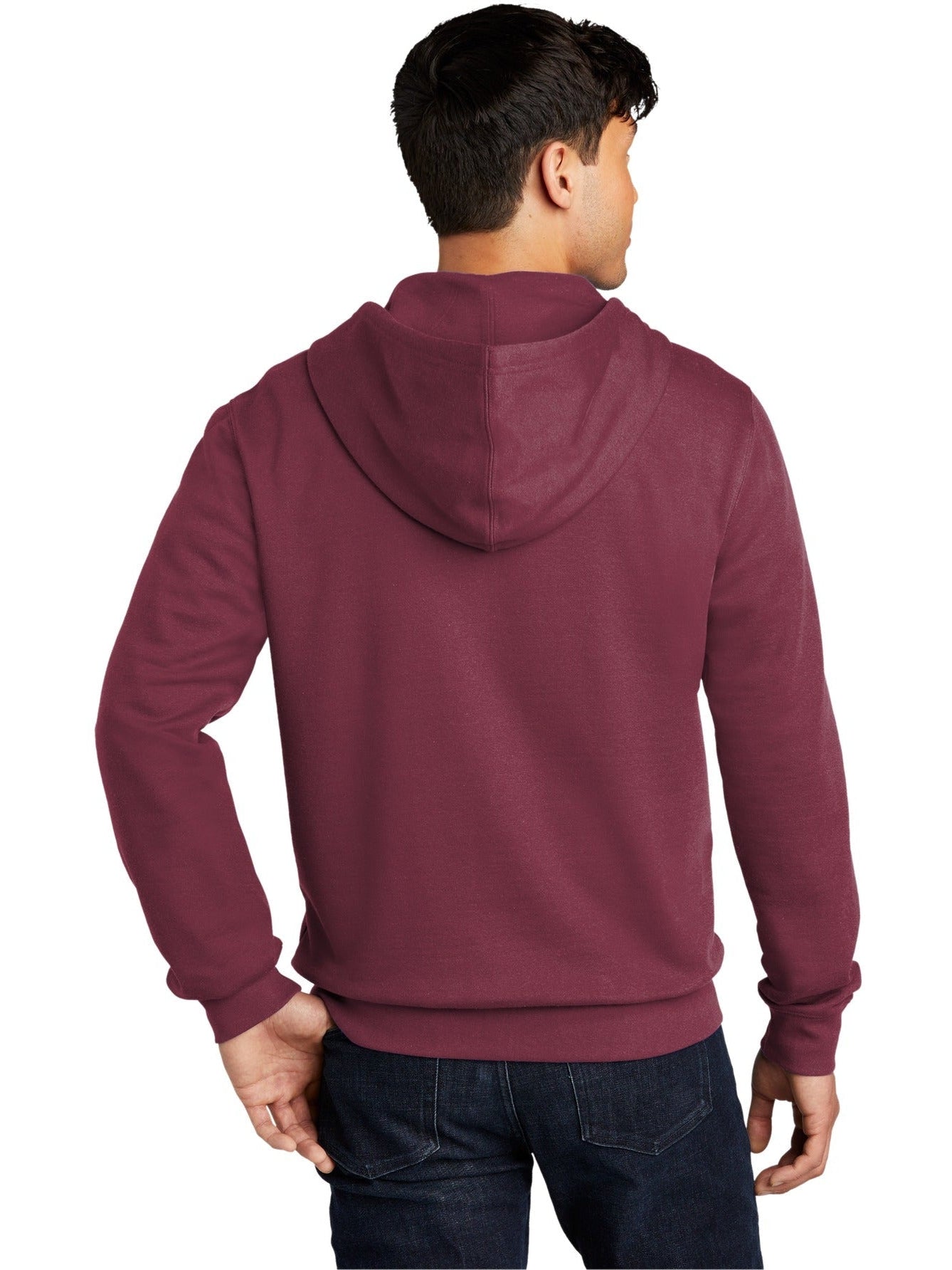 no-logo District V.I.T. Fleece Full-Zip Hoodie-Regular-District-Thread Logic