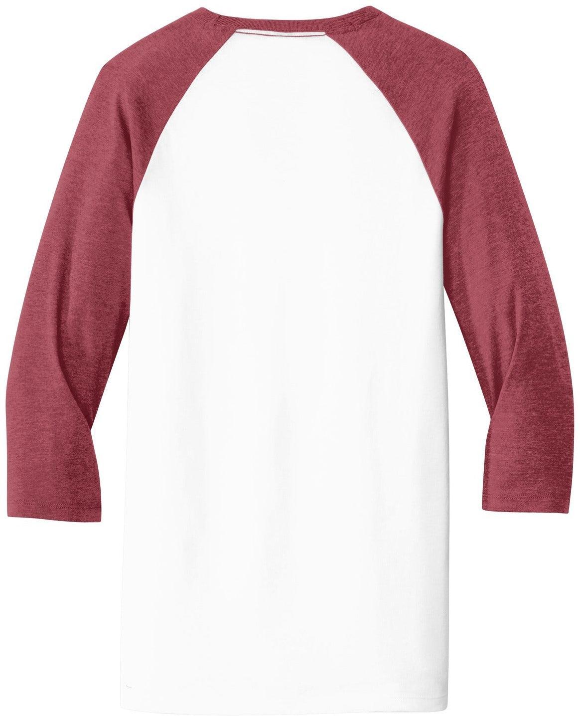no-logo District Very Important Tee 3/4-Sleeve Raglan-Regular-District-Thread Logic