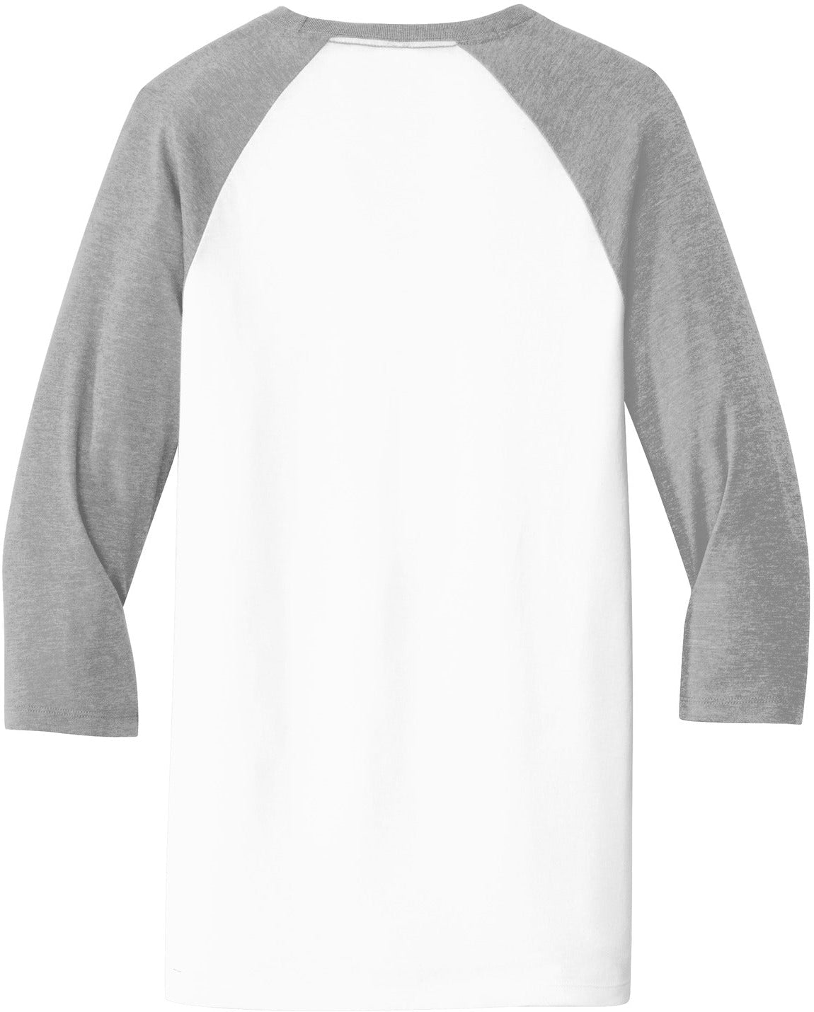 no-logo District Very Important Tee 3/4-Sleeve Raglan-Regular-District-Thread Logic
