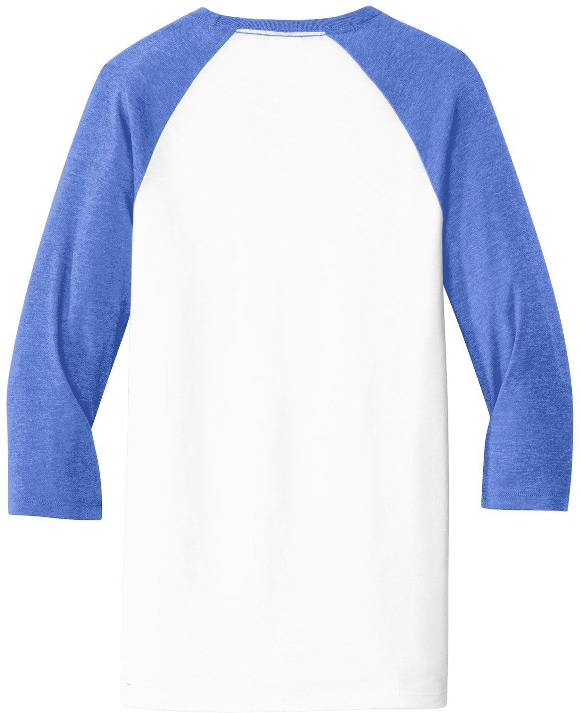 no-logo District Very Important Tee 3/4-Sleeve Raglan-Regular-District-Thread Logic