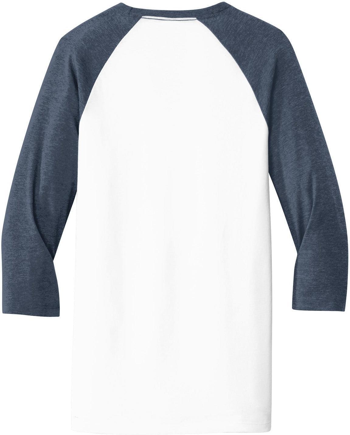 no-logo District Very Important Tee 3/4-Sleeve Raglan-Regular-District-Thread Logic