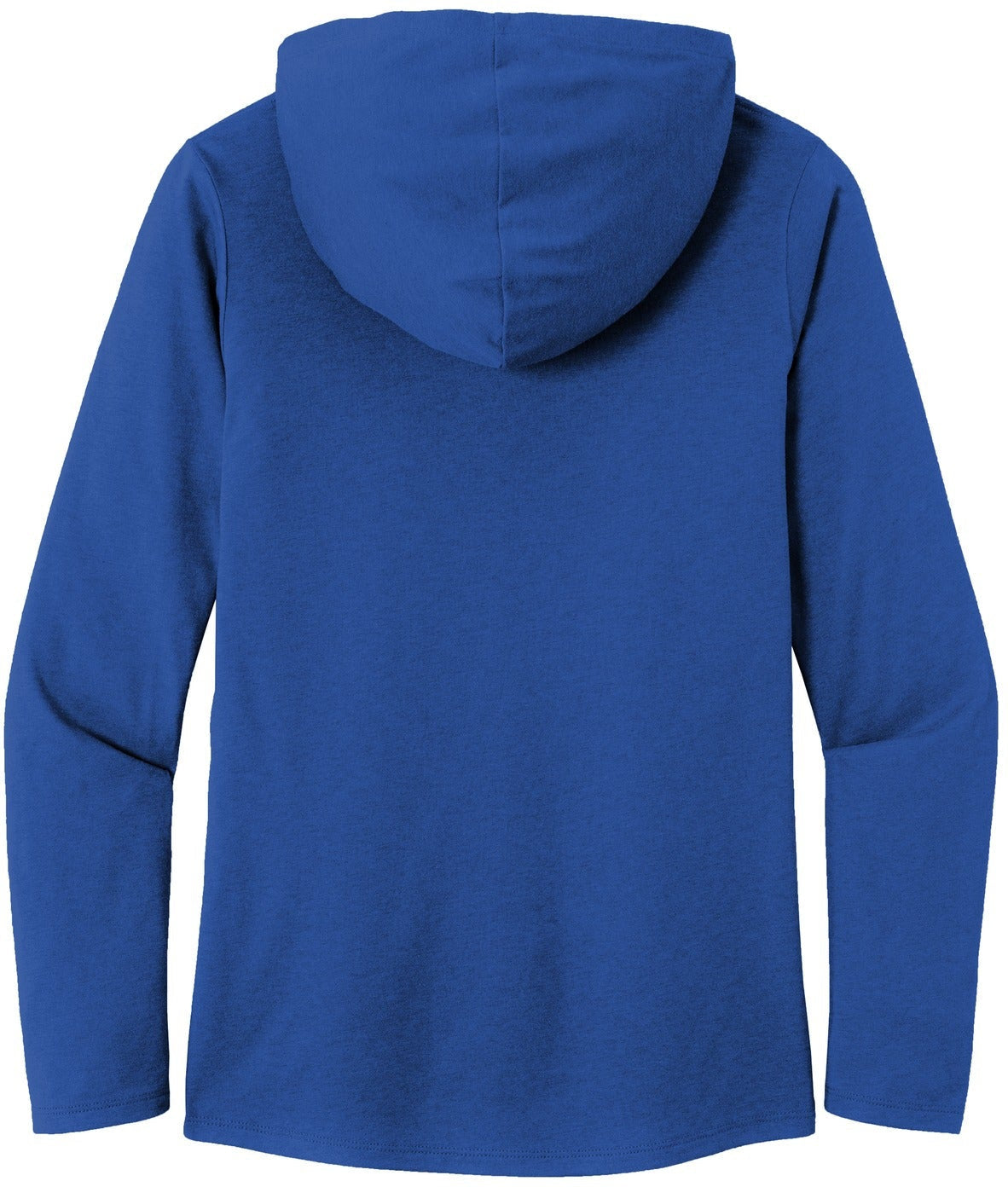 no-logo District Women’s Perfect Tri-Long Sleeve Hoodie-Regular-District-Thread Logic