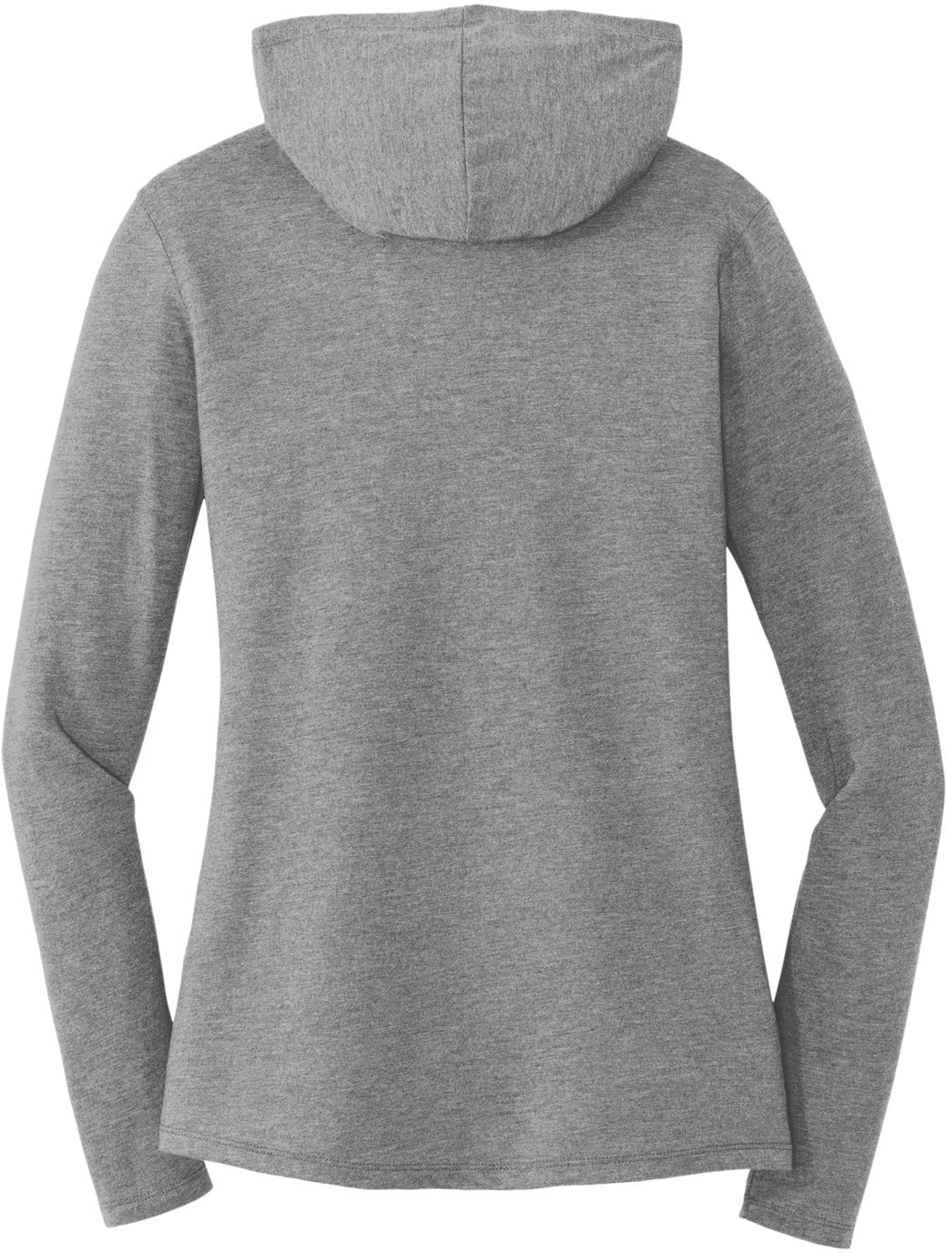 no-logo District Women’s Perfect Tri-Long Sleeve Hoodie-Regular-District-Thread Logic