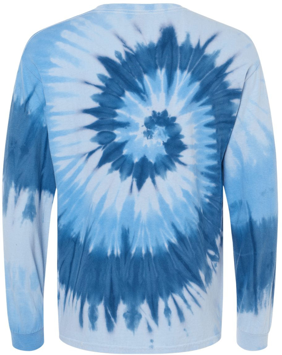 no-logo Dyenomite Spiral Tie Dye Long Sleeve-T-Shirts - Long Sleeve-Dyenomite-Thread Logic