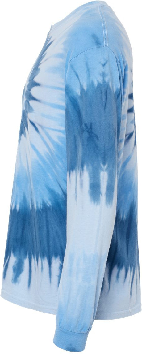 no-logo Dyenomite Spiral Tie Dye Long Sleeve-T-Shirts - Long Sleeve-Dyenomite-Thread Logic