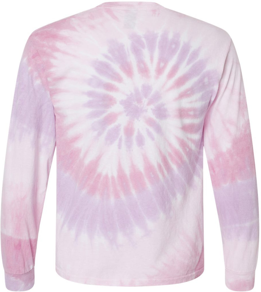 no-logo Dyenomite Spiral Tie Dye Long Sleeve-T-Shirts - Long Sleeve-Dyenomite-Thread Logic