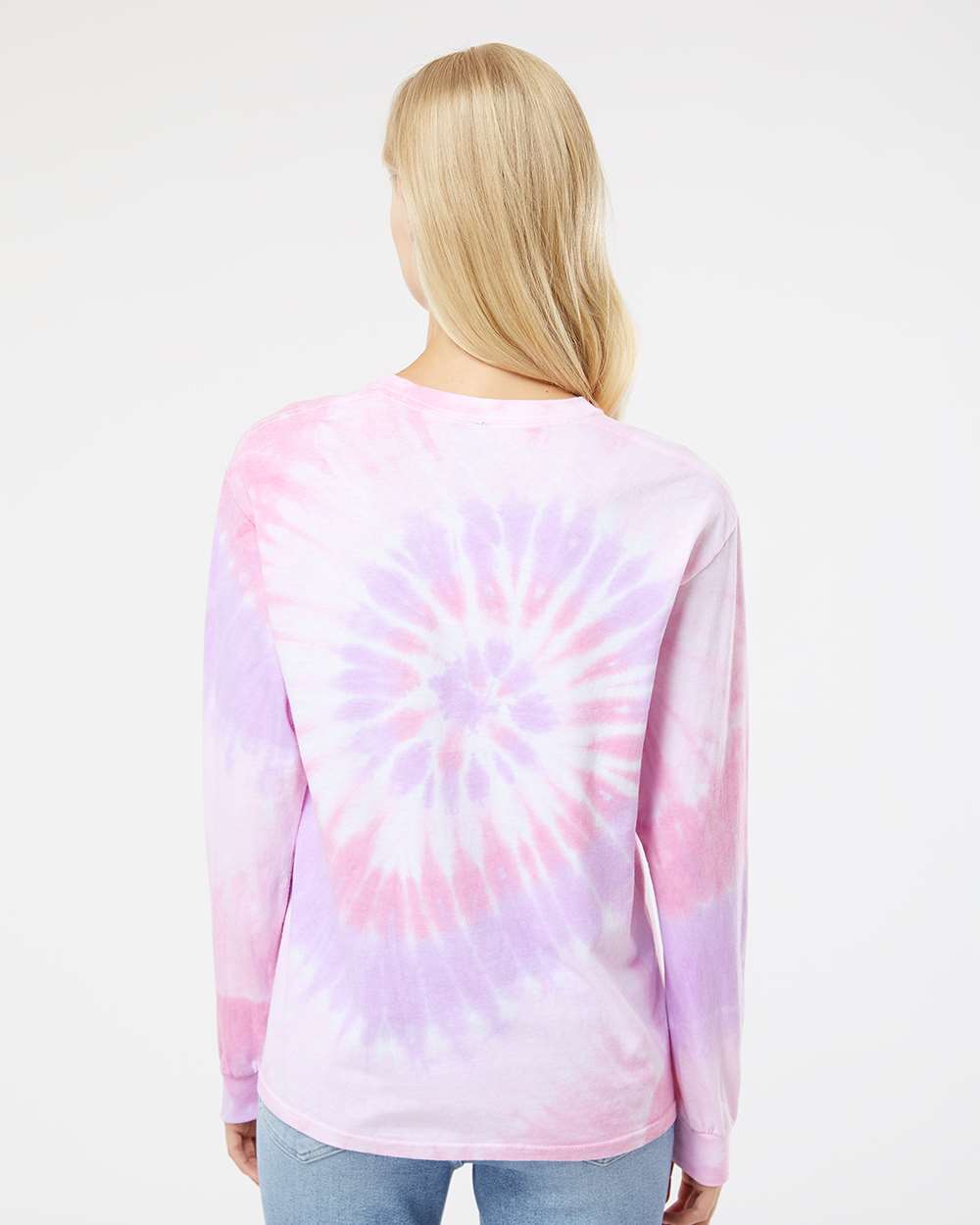 no-logo Dyenomite Spiral Tie Dye Long Sleeve-T-Shirts - Long Sleeve-Dyenomite-Thread Logic