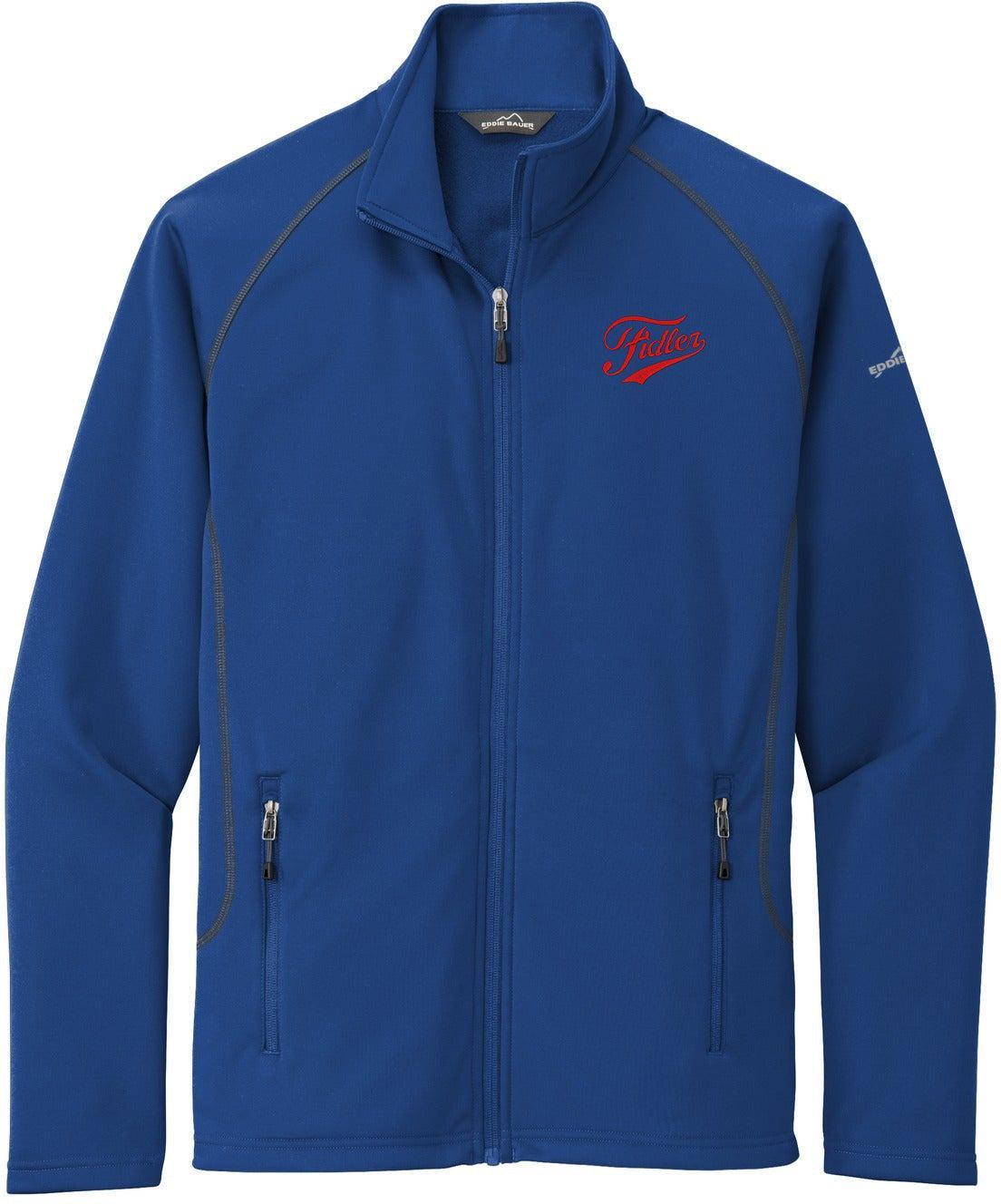 vintage Eddie Bauer pull en polaire bleu pour homme, taille