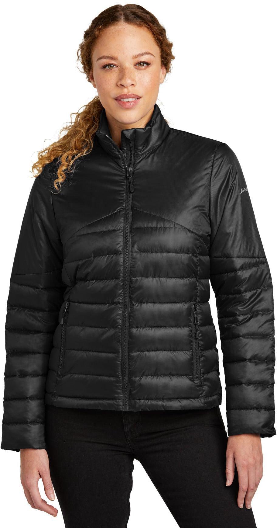 no-logo Eddie Bauer Ladies Quilted Jacket-Eddie Bauer-Thread Logic