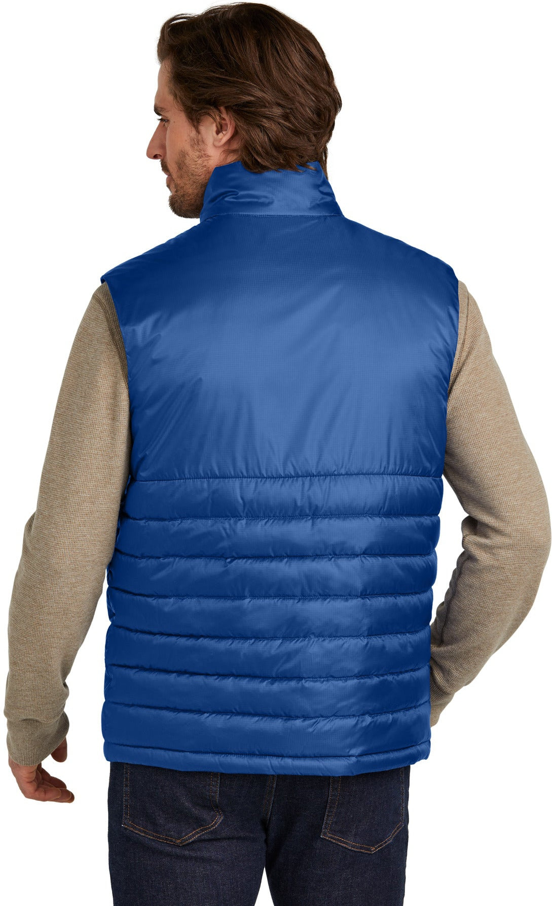 no-logo Eddie Bauer Quilted Vest-Eddie Bauer-Thread Logic