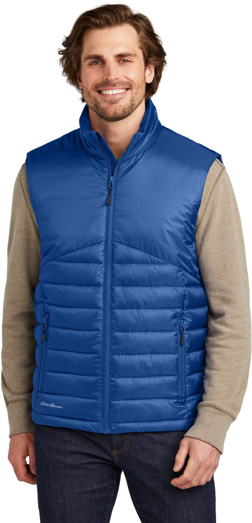 no-logo Eddie Bauer Quilted Vest-Eddie Bauer-Thread Logic
