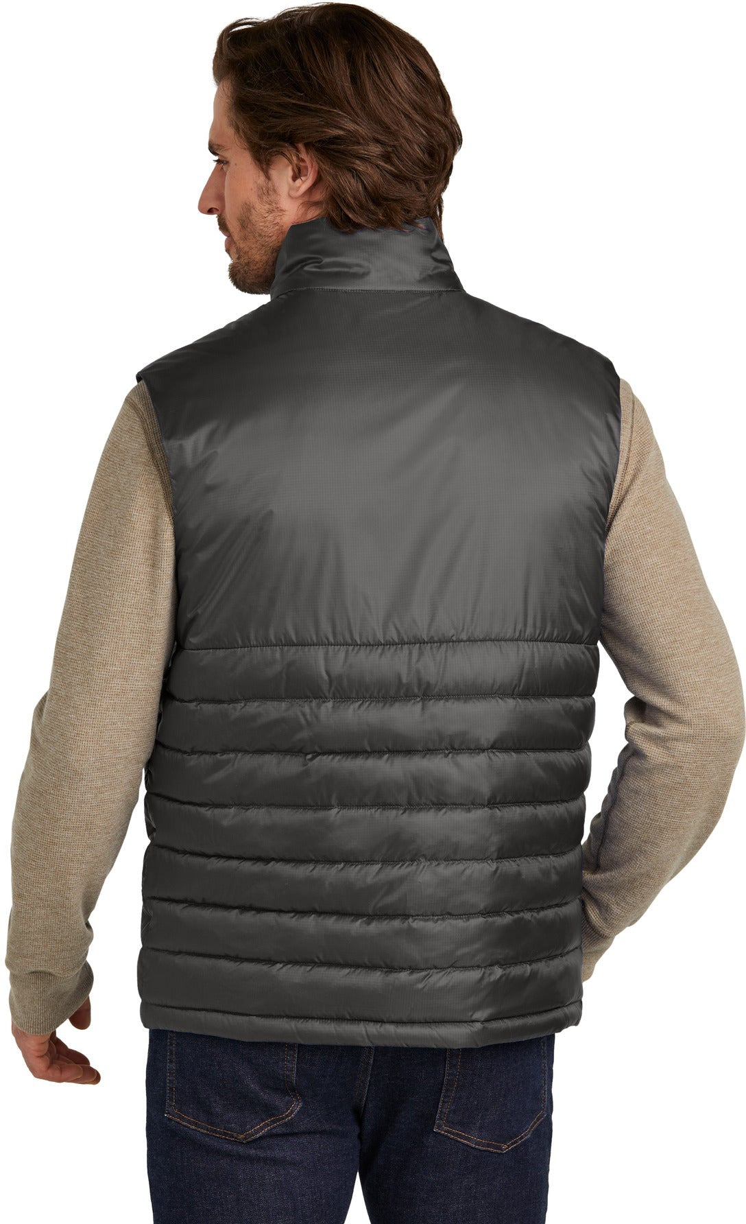 no-logo Eddie Bauer Quilted Vest-Eddie Bauer-Thread Logic