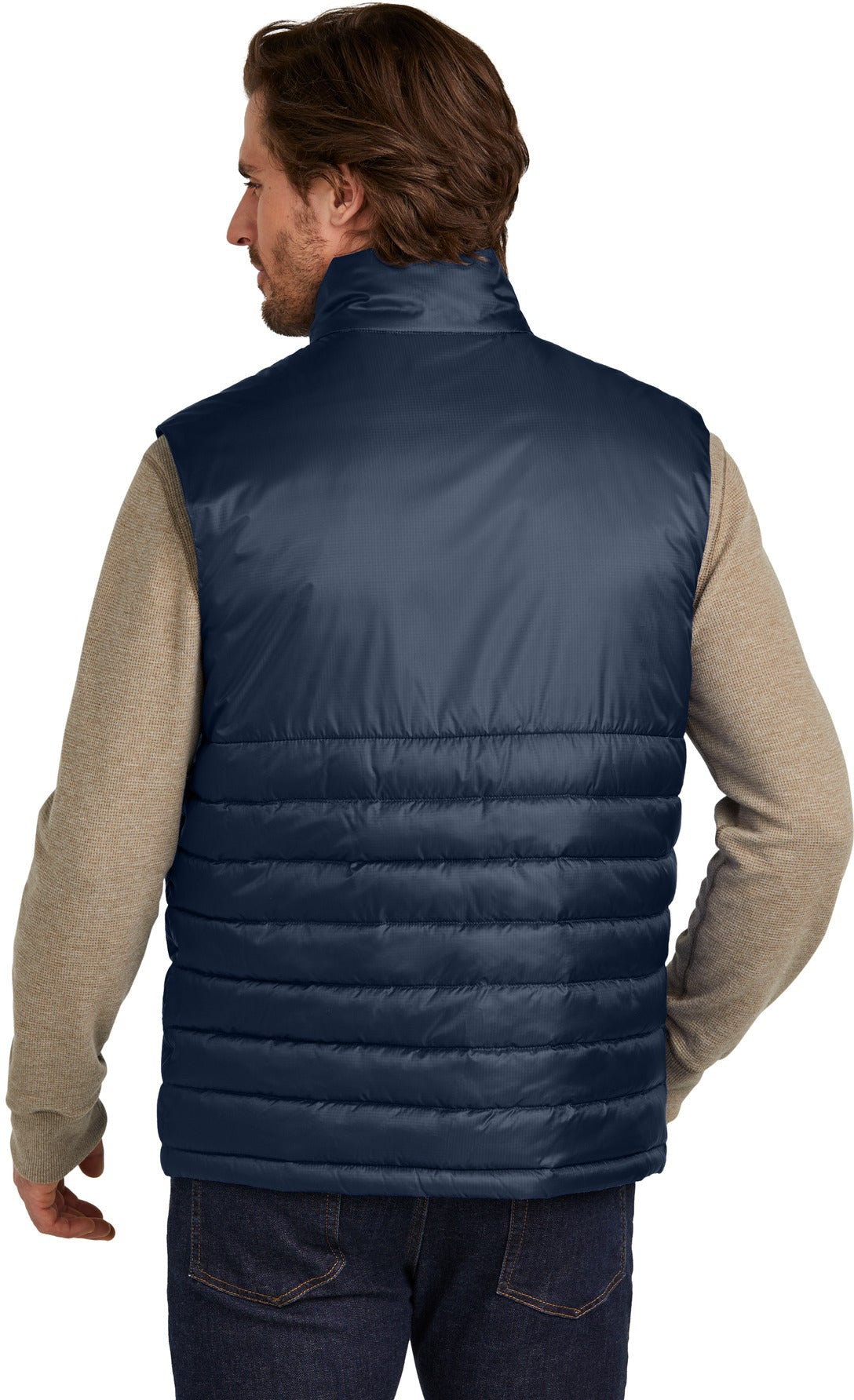 no-logo Eddie Bauer Quilted Vest-Eddie Bauer-Thread Logic