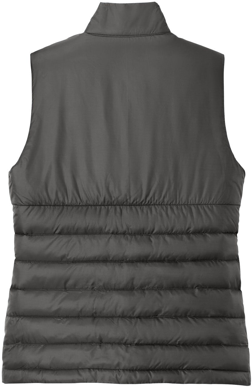 no-logo Eddie Bauer Ladies Quilted Vest-Eddie Bauer-Thread Logic