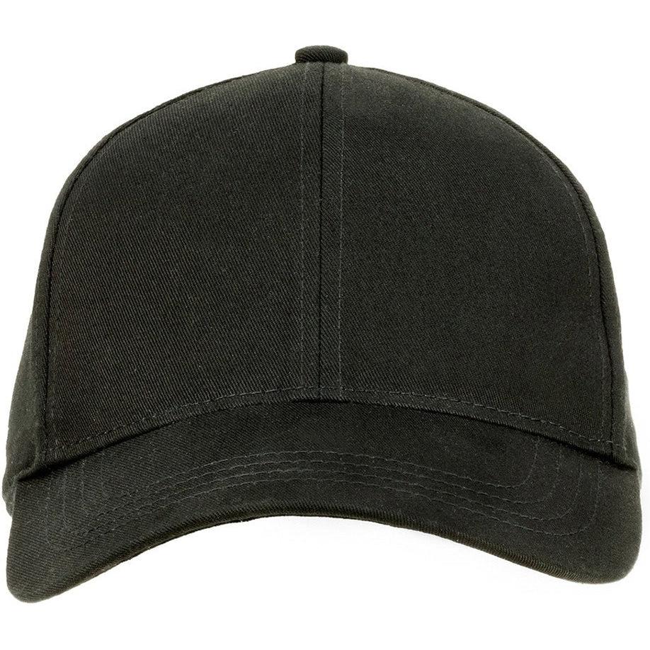 no-logo Econscious 6-Panel Organic Cotton Baseball Cap-Caps-econscious-Black-OSFA-Thread Logic