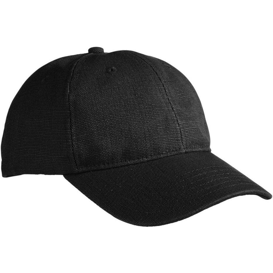 no-logo Econscious Washed Hemp Unstructured Baseball Cap-Caps-econscious-Black-OSFA-Thread Logic