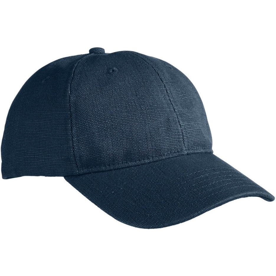 no-logo Econscious Washed Hemp Unstructured Baseball Cap-Caps-econscious-Navy-OSFA-Thread Logic