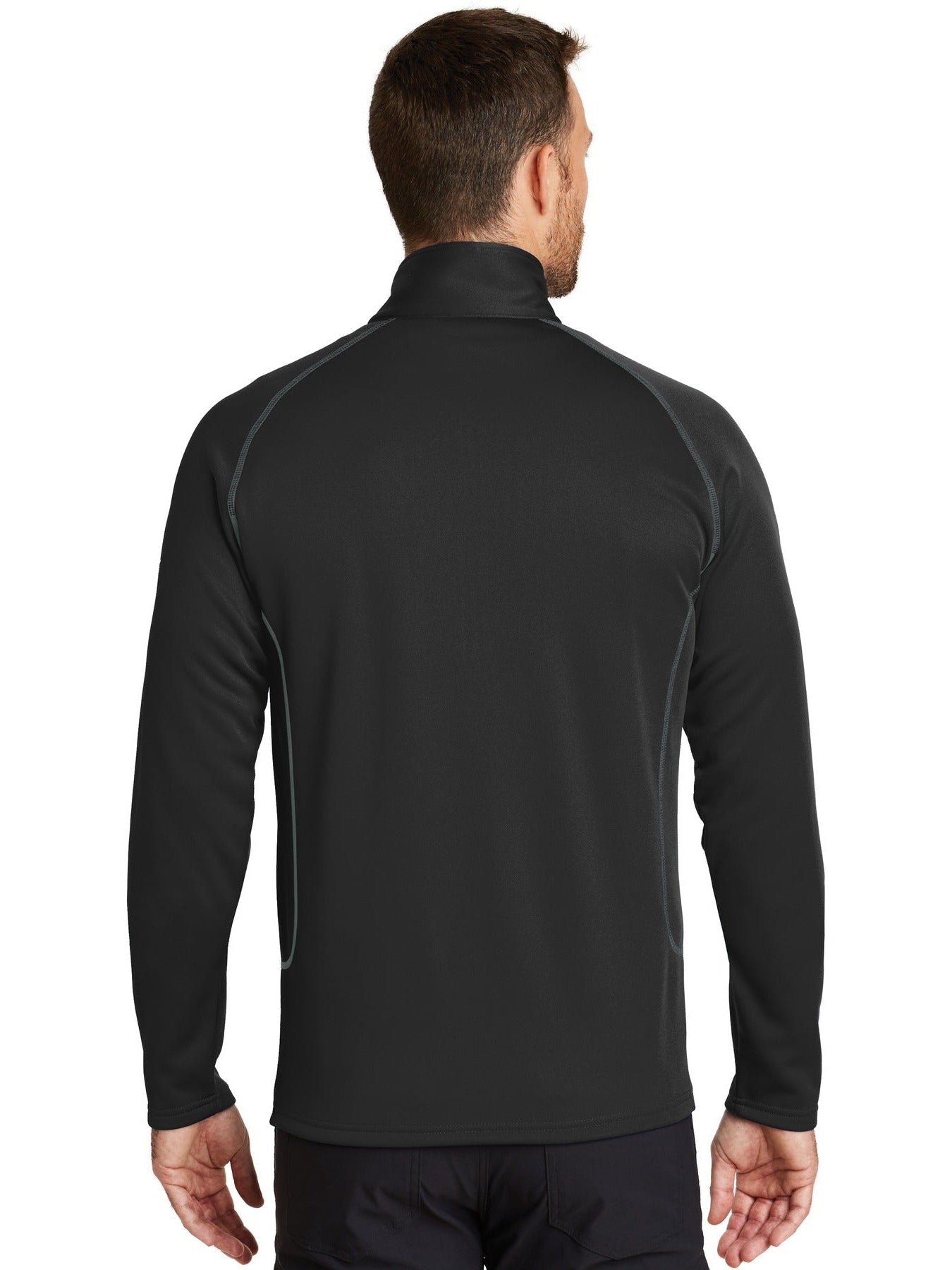 no-logo Eddie Bauer 1/2-Zip Base Layer Fleece-Regular-Eddie Bauer-Thread Logic