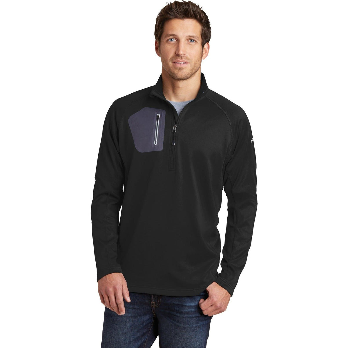 no-logo Eddie Bauer 1/2 Zip Performance Fleece Jacket-Active-Eddie Bauer-Thread Logic