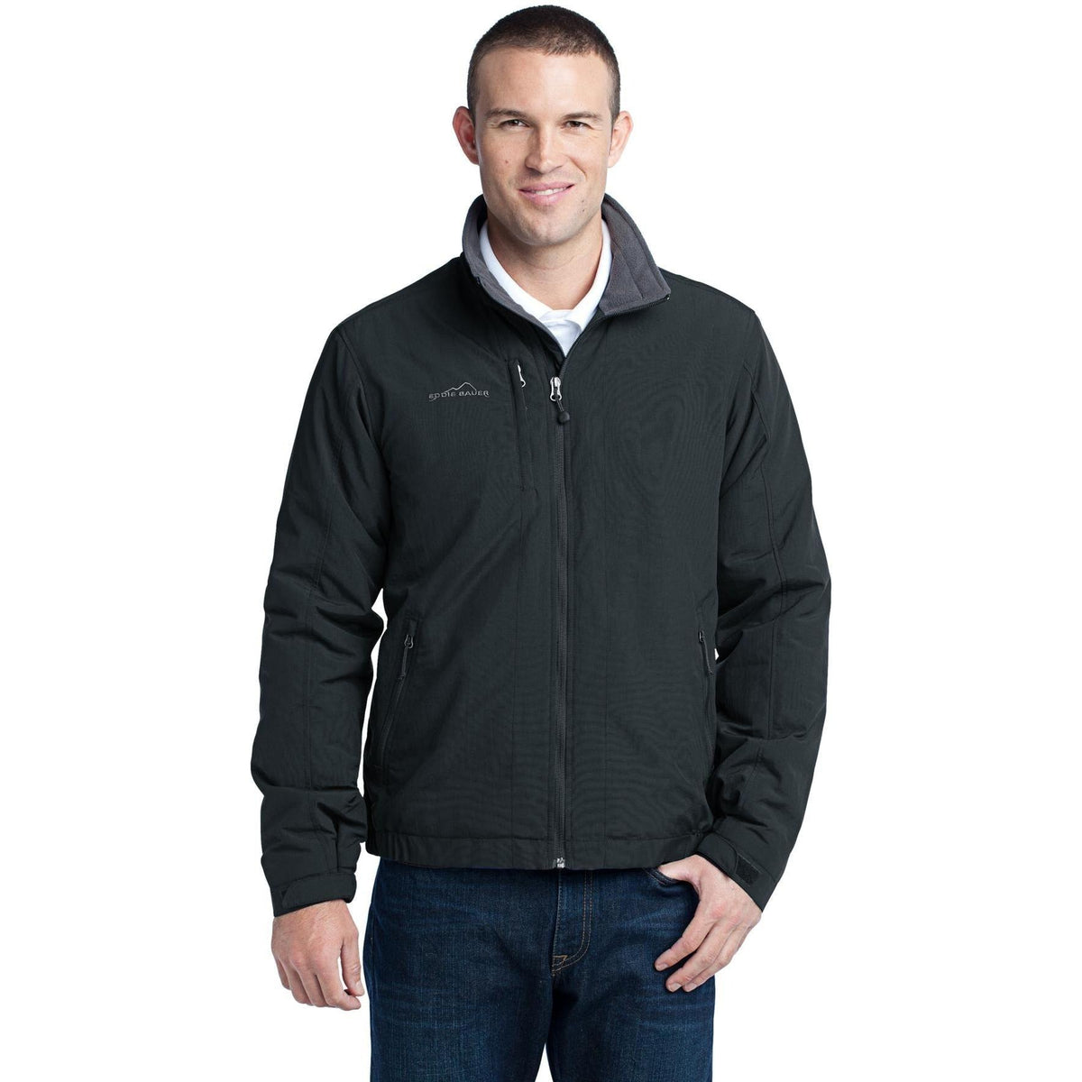 no-logo Eddie Bauer Fleece-Lined Jacket-Regular-Eddie Bauer-Thread Logic