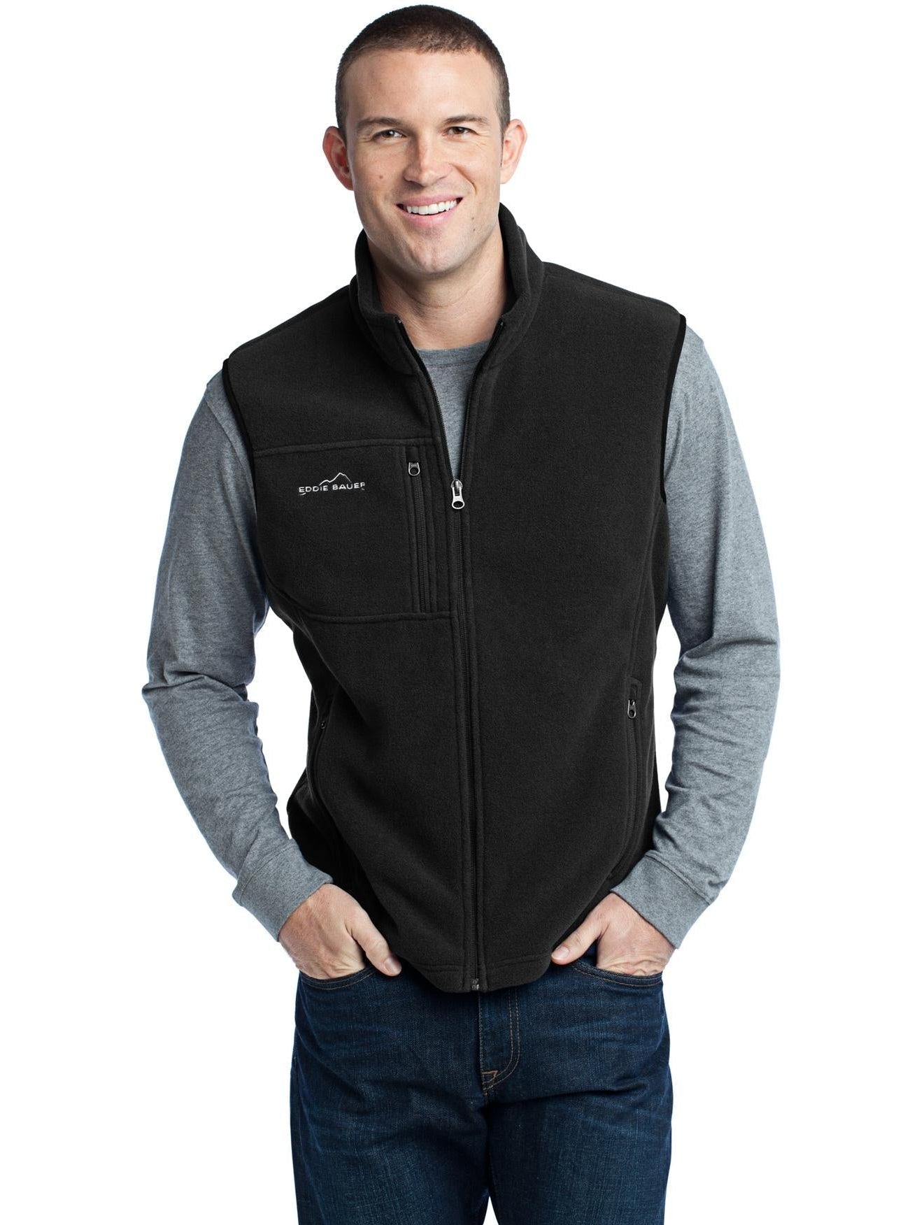 no-logo Eddie Bauer Fleece Vest-Regular-Eddie Bauer-Thread Logic