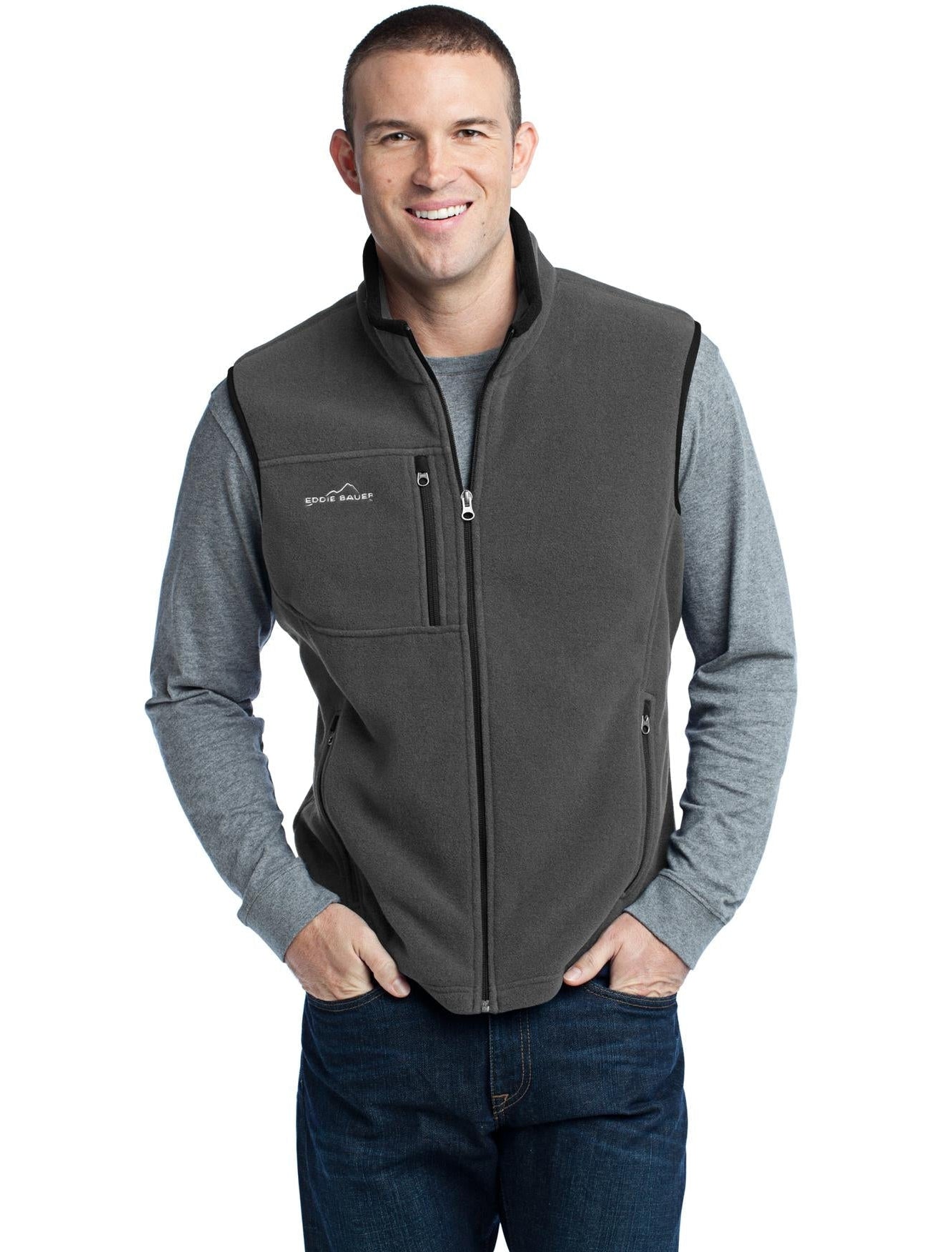 no-logo Eddie Bauer Fleece Vest-Regular-Eddie Bauer-Thread Logic