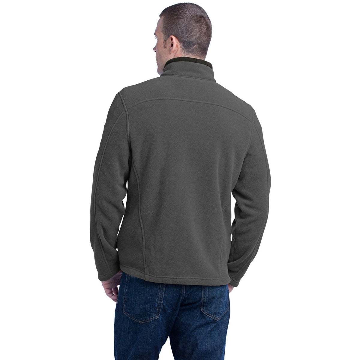 no-logo Eddie Bauer Full-Zip Fleece Jacket-Regular-Eddie Bauer-Thread Logic