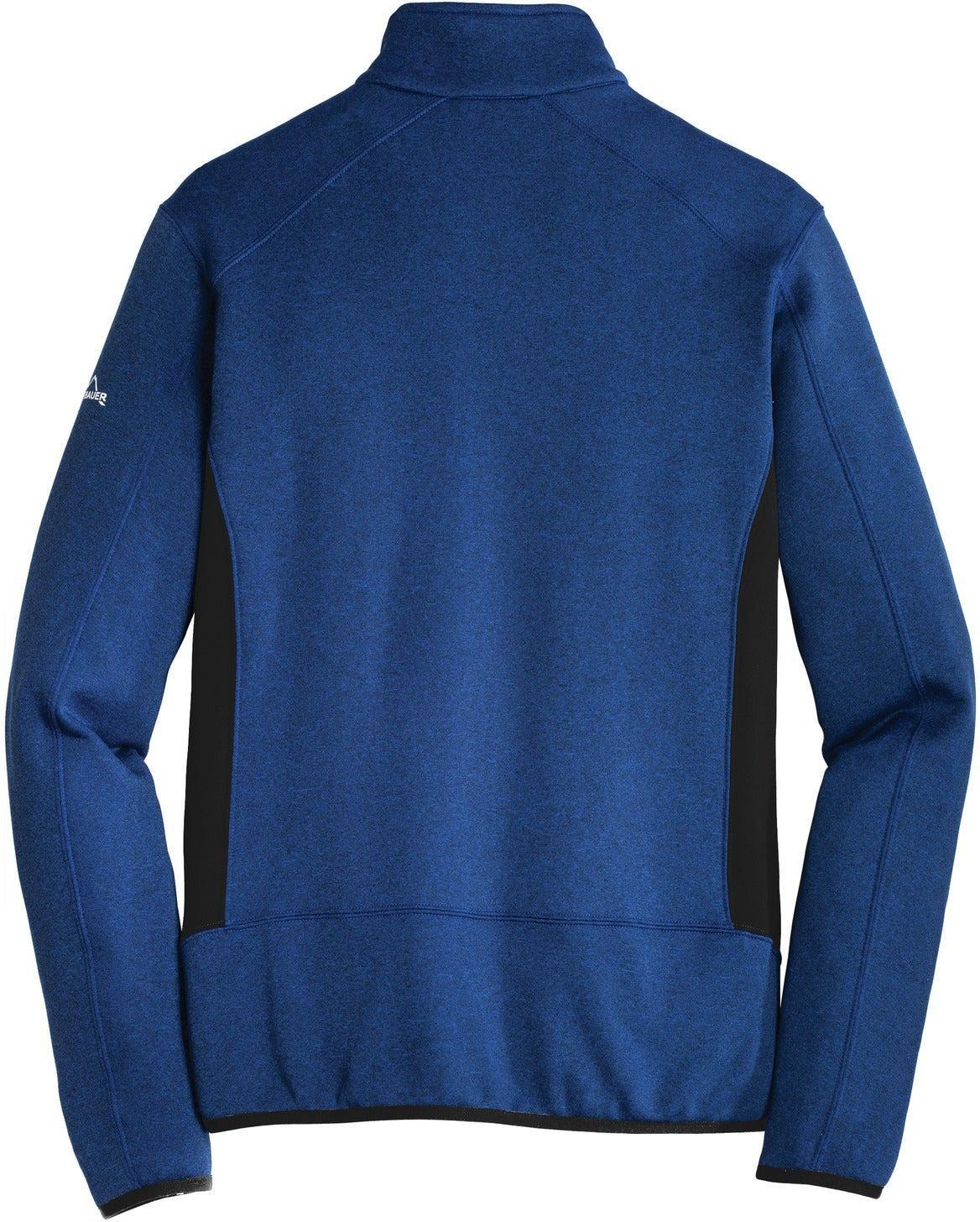 no-logo Eddie Bauer Full-Zip Heather Stretch Fleece Jacket-Regular-Eddie Bauer-Thread Logic