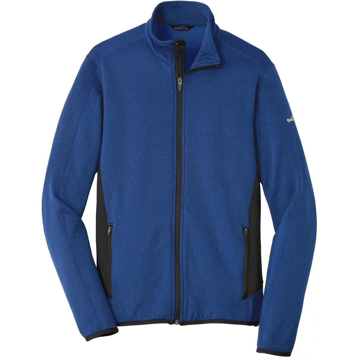 no-logo Eddie Bauer Full-Zip Heather Stretch Fleece Jacket