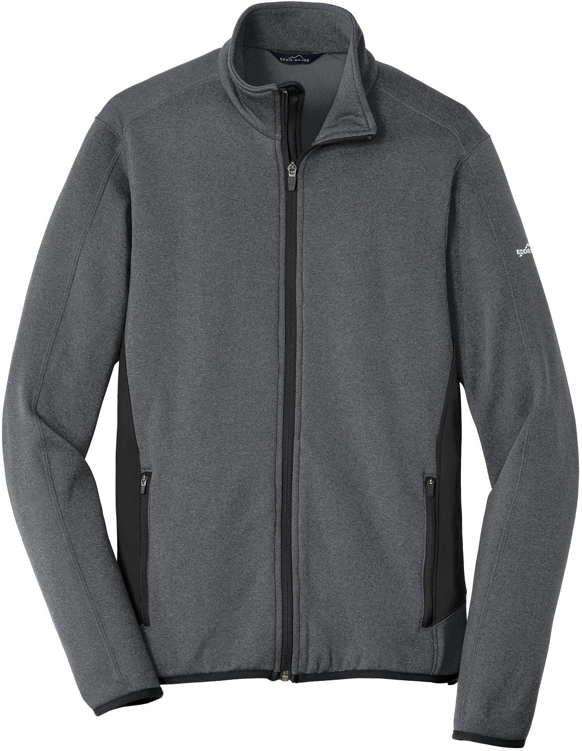 Eddie Bauer Full-Zip Heather Stretch Fleece Jacket