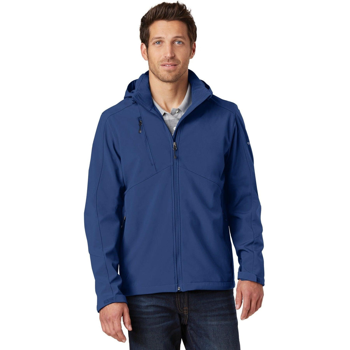 no-logo Eddie Bauer Hooded Soft Shell Parka-Regular-Eddie Bauer-Thread Logic