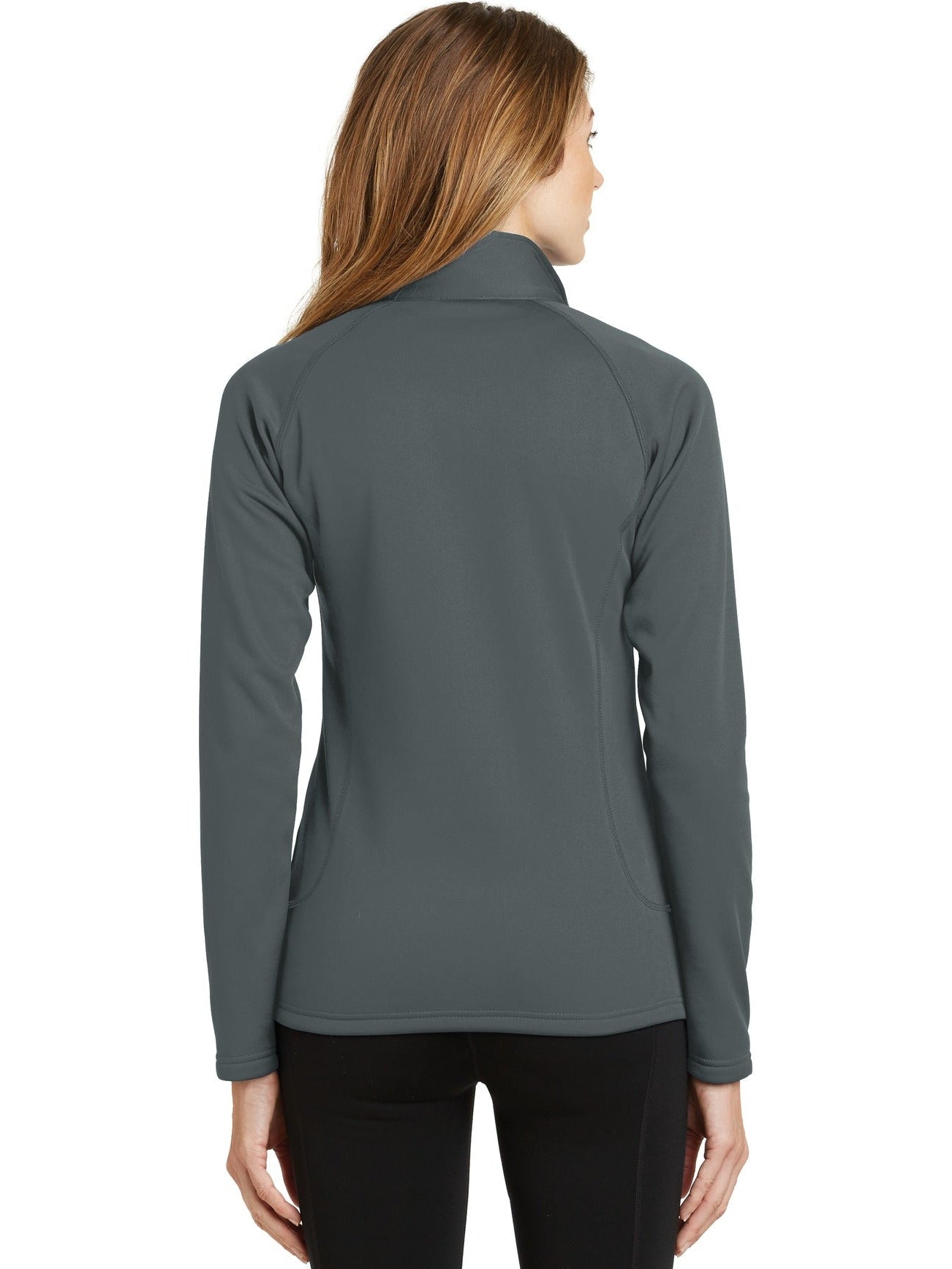 no-logo Eddie Bauer Ladies 1/2-Zip Base Layer Fleece-Regular-Eddie Bauer-Thread Logic