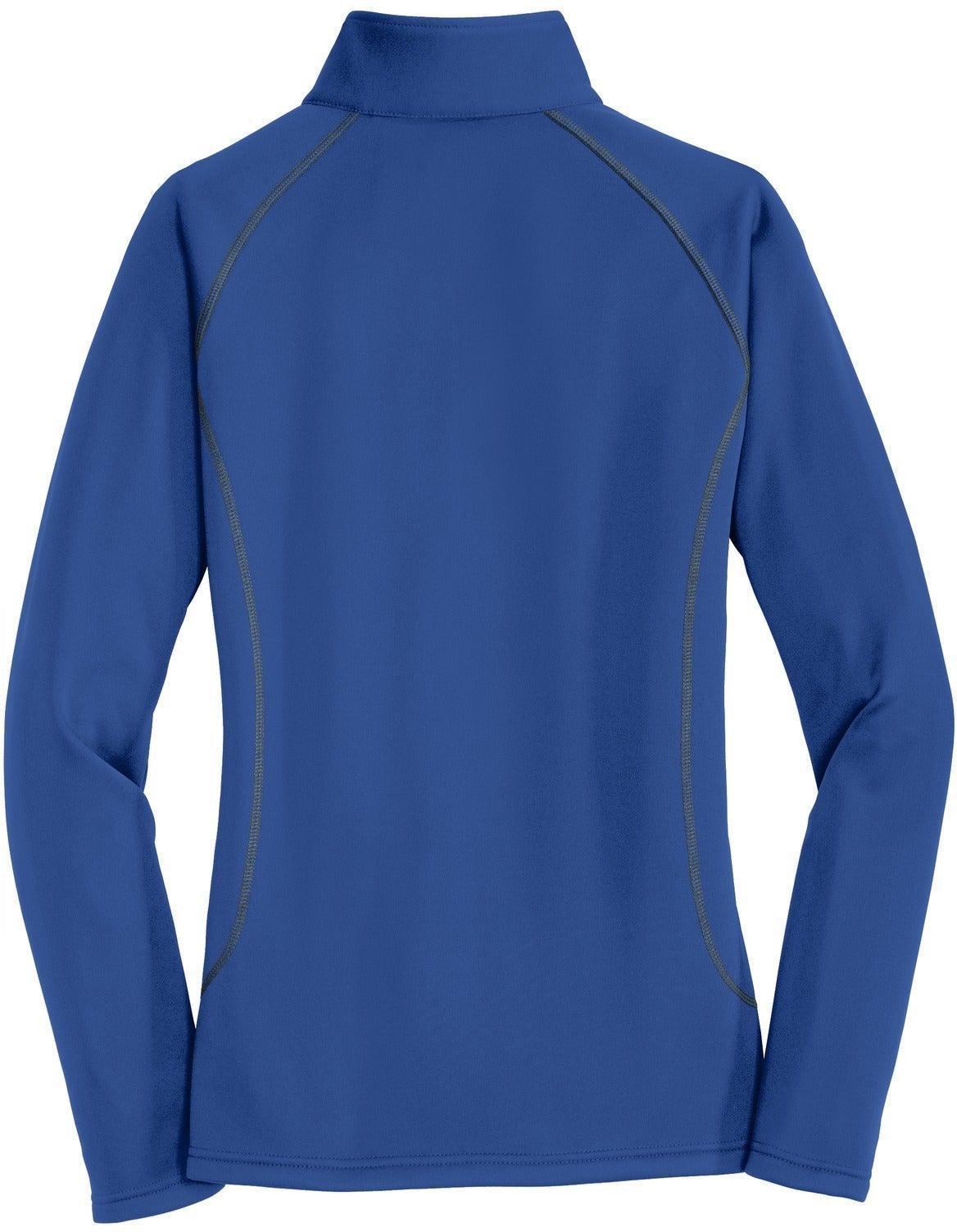 no-logo Eddie Bauer Ladies 1/2-Zip Base Layer Fleece-Regular-Eddie Bauer-Thread Logic