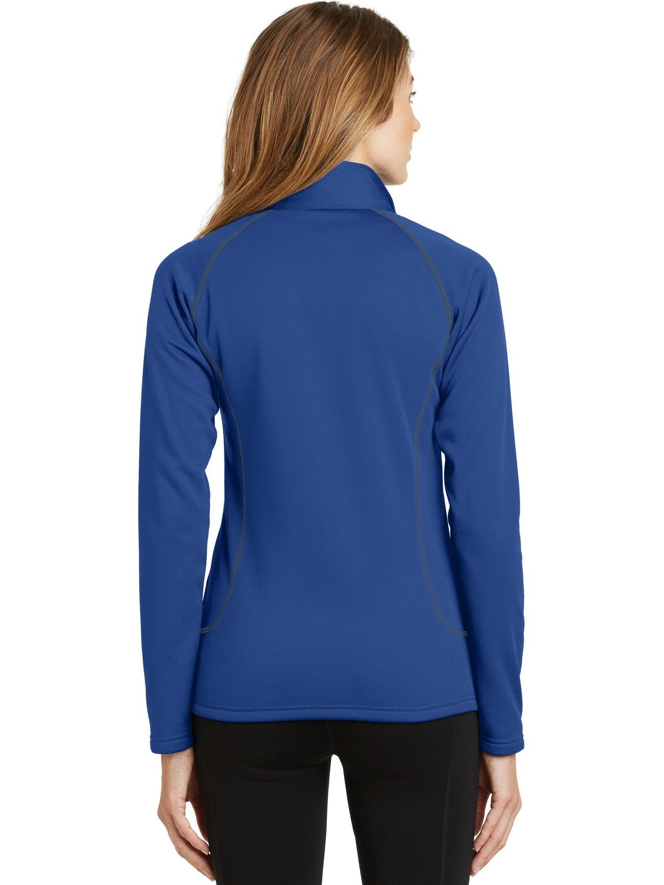 no-logo Eddie Bauer Ladies 1/2-Zip Base Layer Fleece-Regular-Eddie Bauer-Thread Logic