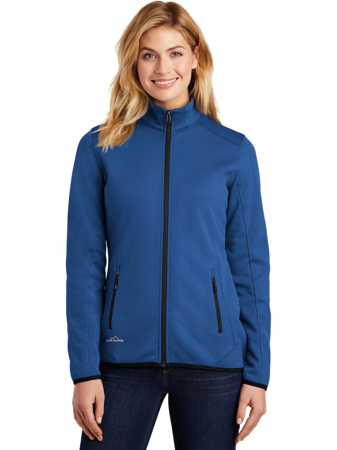 no-logo Eddie Bauer Ladies Dash Full-Zip Fleece Jacket-Regular-Eddie Bauer-Thread Logic