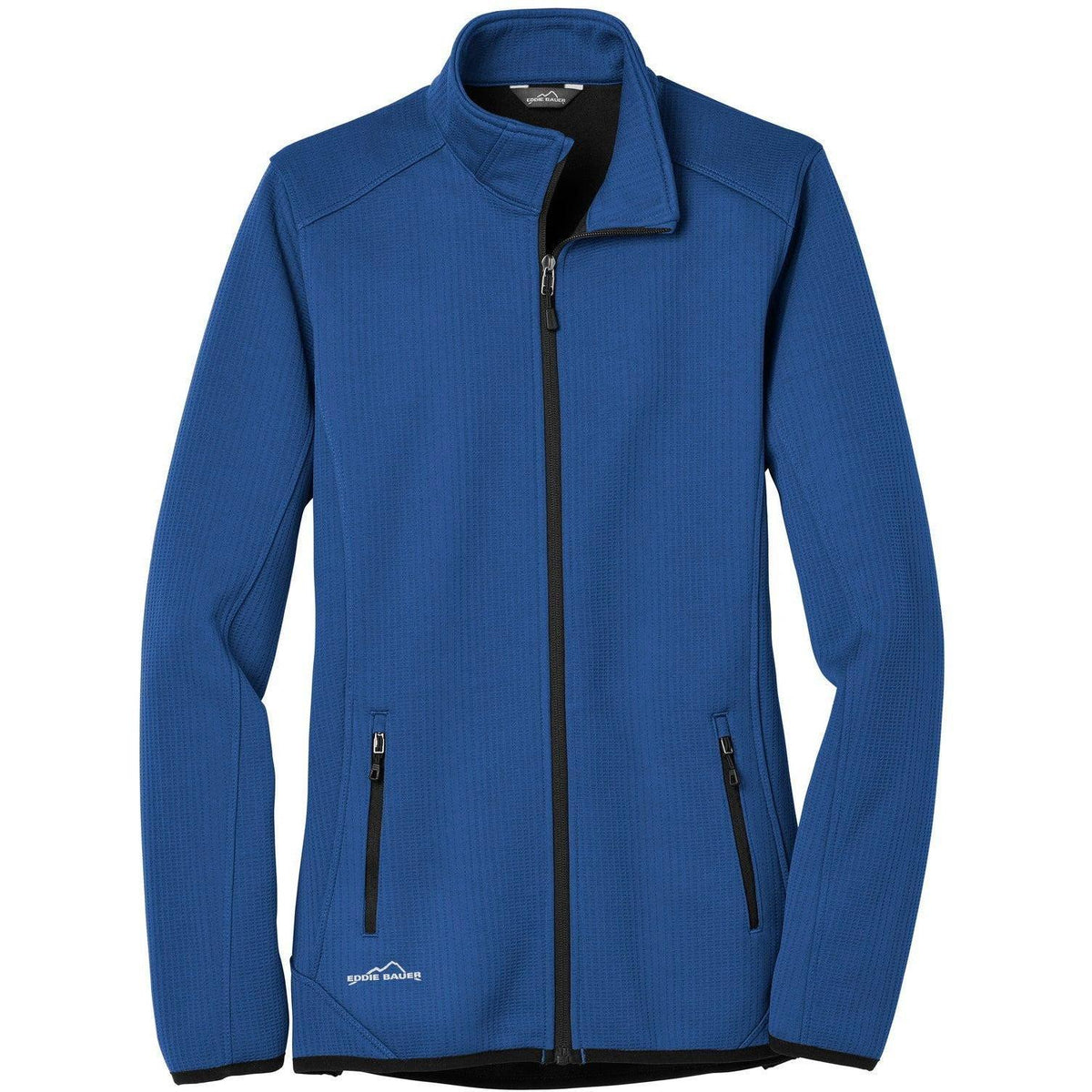 no-logo Eddie Bauer Women's Dash Full-Zip Fleece Jacket-Regular-Eddie Bauer-Cobalt Blue-XS-Thread Logic
