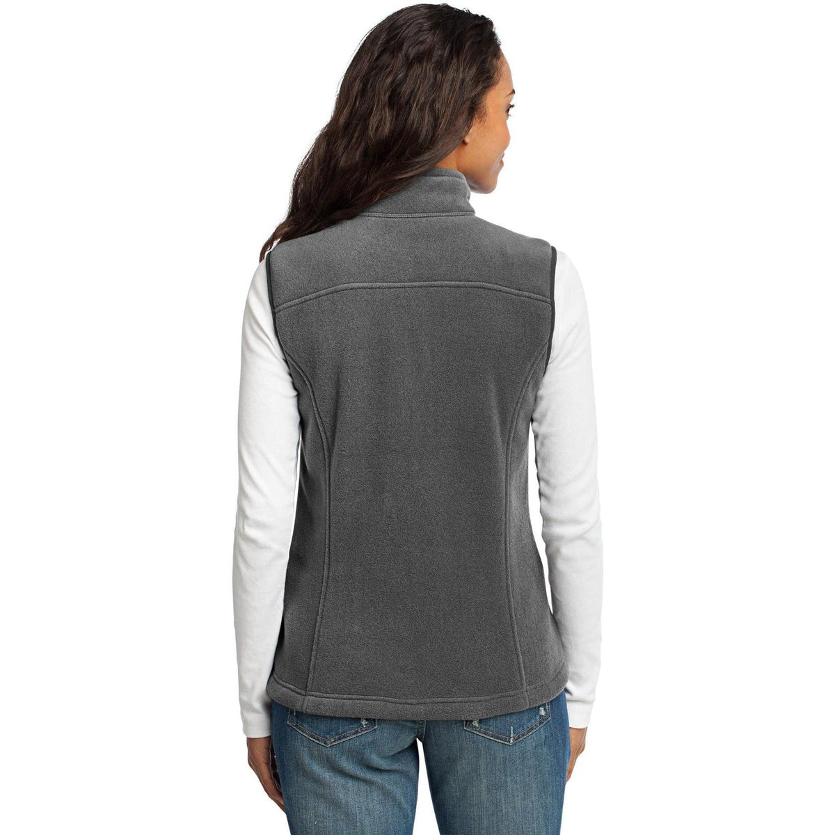 no-logo Eddie Bauer Women's Fleece Vest-Vests-Eddie Bauer-Thread Logic