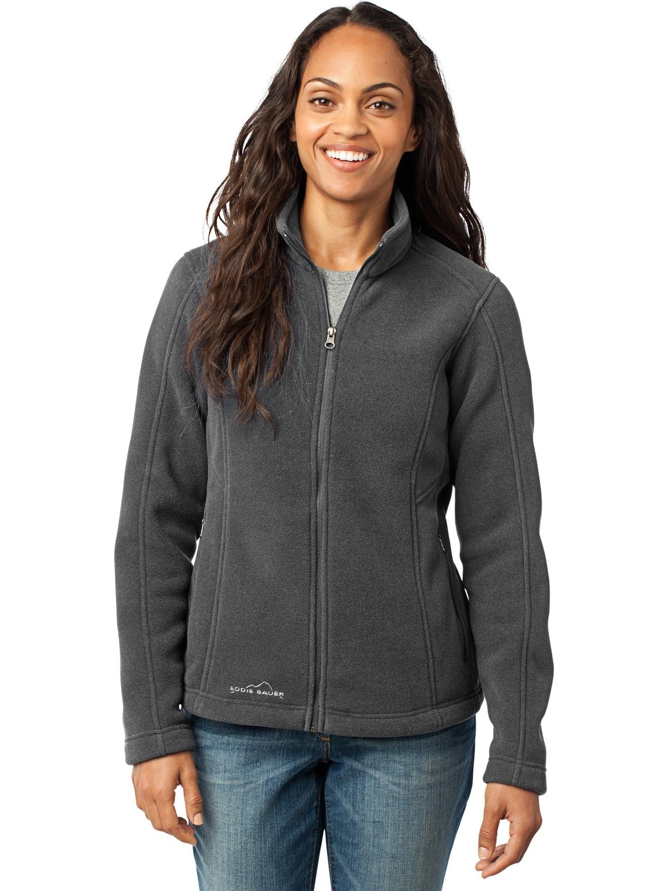 no-logo Eddie Bauer Ladies Full-Zip-Regular-Eddie Bauer-Thread Logic