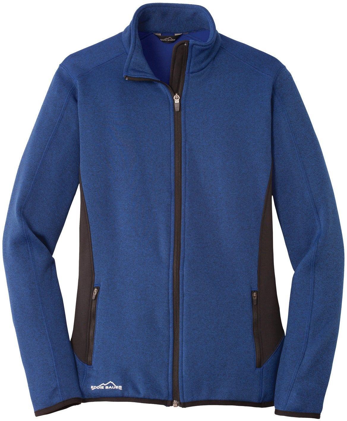 Eddie Bauer Ladies Full-Zip Heather Stretch Fleece Jacket