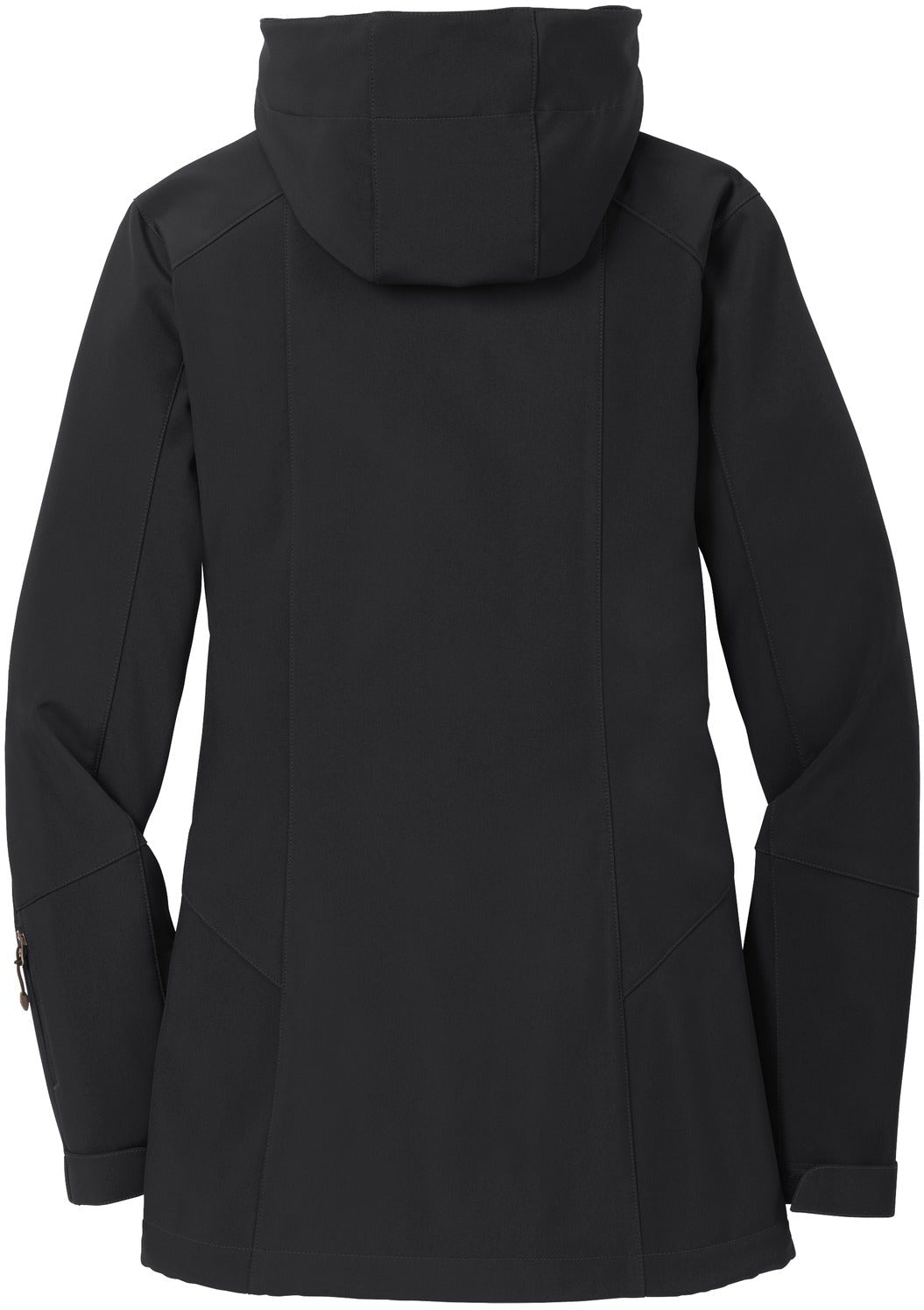 no-logo Eddie Bauer Ladies Hooded Soft Shell Parka-Regular-Eddie Bauer-Thread Logic