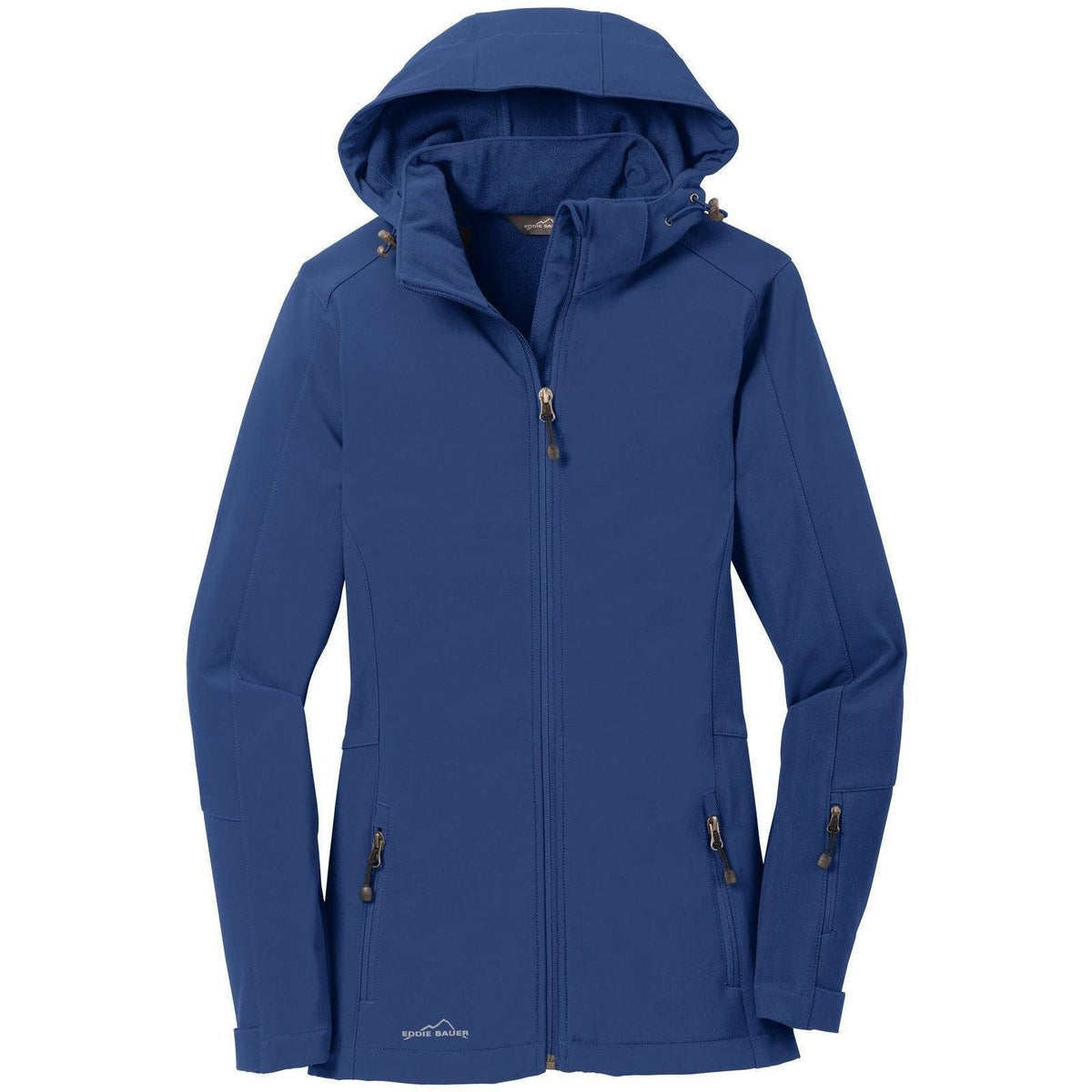 no-logo Eddie Bauer Ladies Hooded Soft Shell Parka