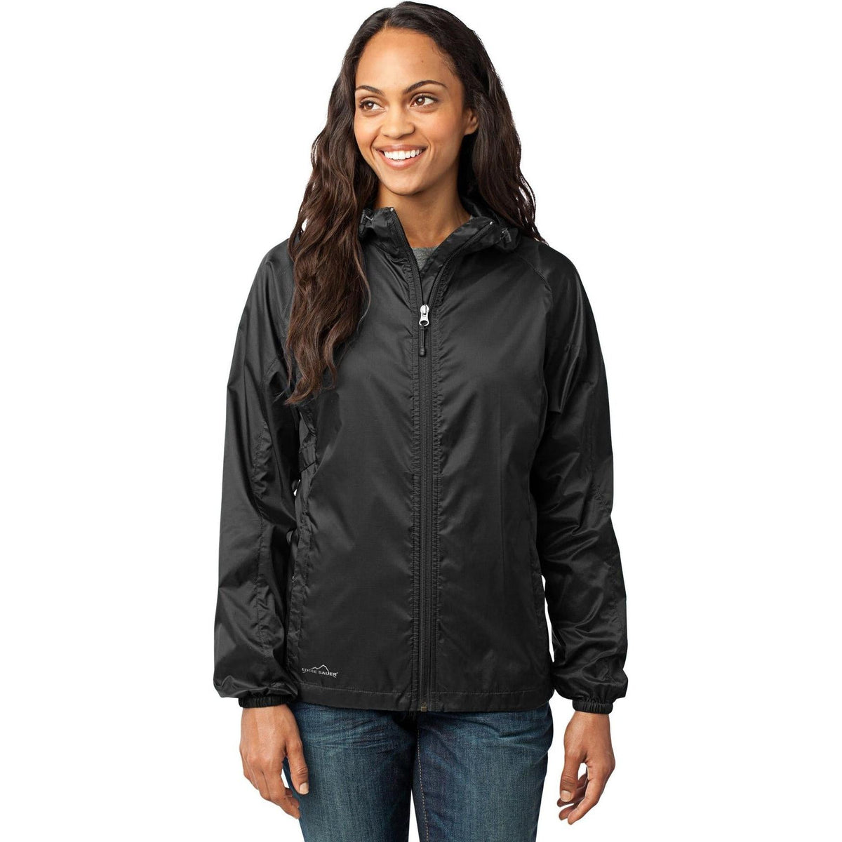 no-logo Eddie Bauer Women's Packable Wind Jacket-Regular-Eddie Bauer-Thread Logic