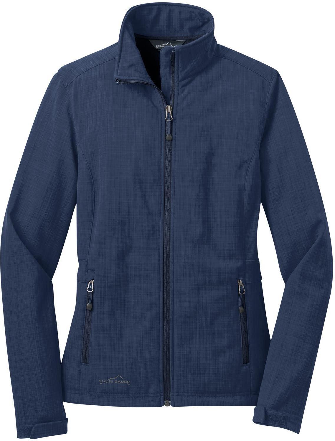 Eddie Bauer Ladies Shaded Crosshatch Soft Shell Jacket