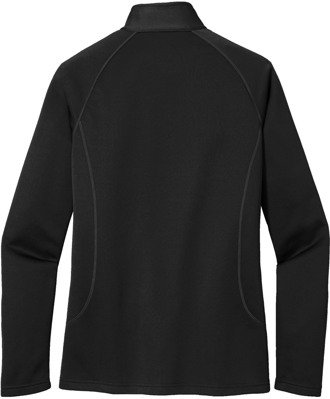 no-logo Eddie Bauer Ladies Smooth Fleece Base Layer Full-Zip-Regular-Eddie Bauer-Thread Logic