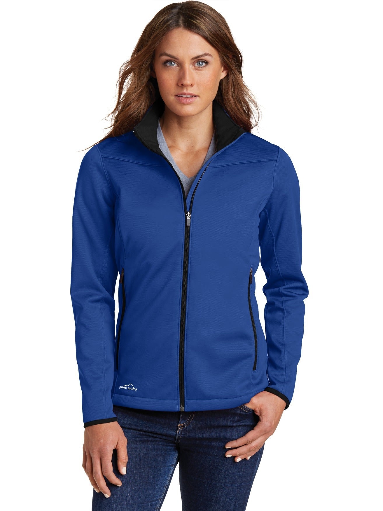 no-logo Eddie Bauer Ladies Weather-Resist Soft Shell-Regular-Eddie Bauer-Thread Logic