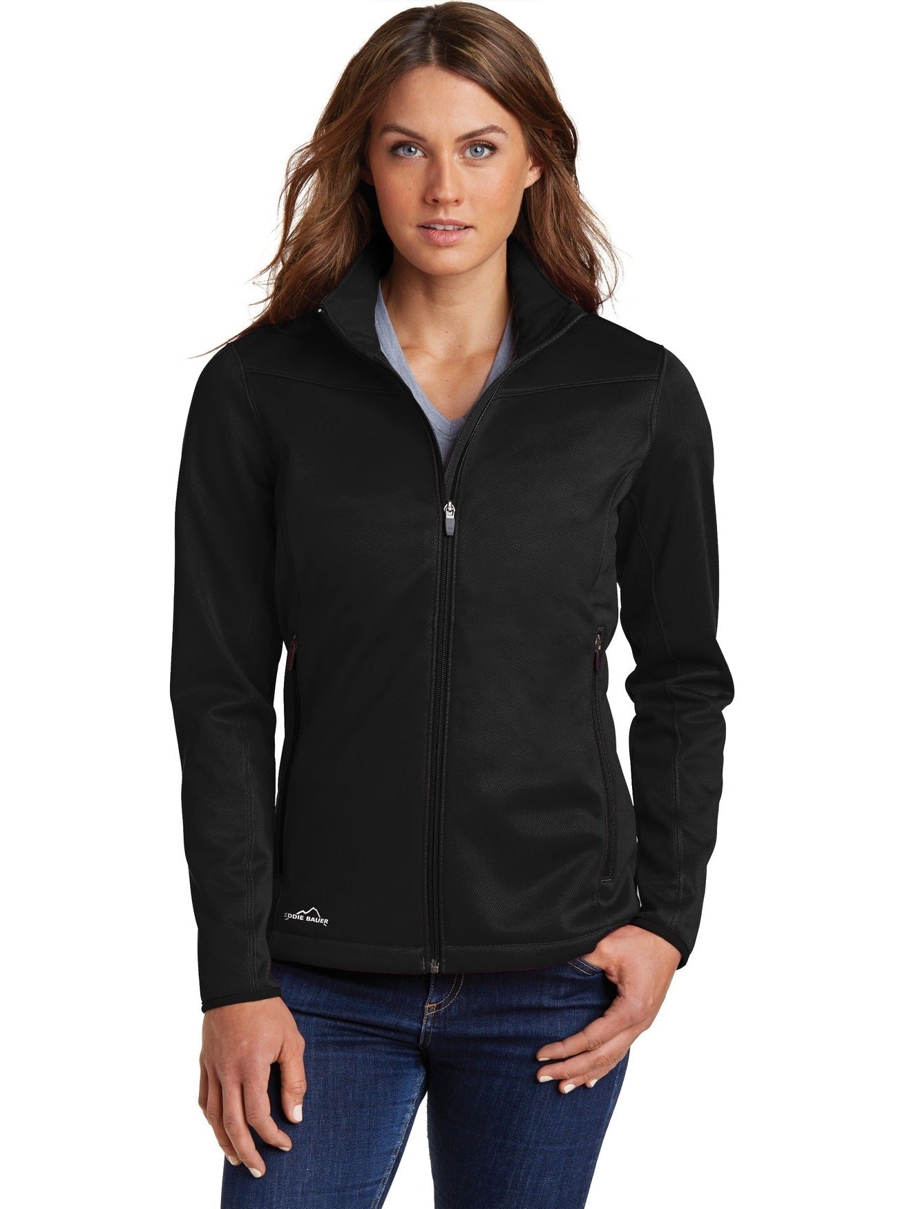 no-logo Eddie Bauer Ladies Weather-Resist Soft Shell-Regular-Eddie Bauer-Thread Logic